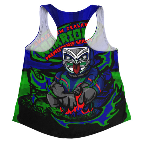 New Zealand Warriors Women Racerback Singlet Premiership Series Sports Gear