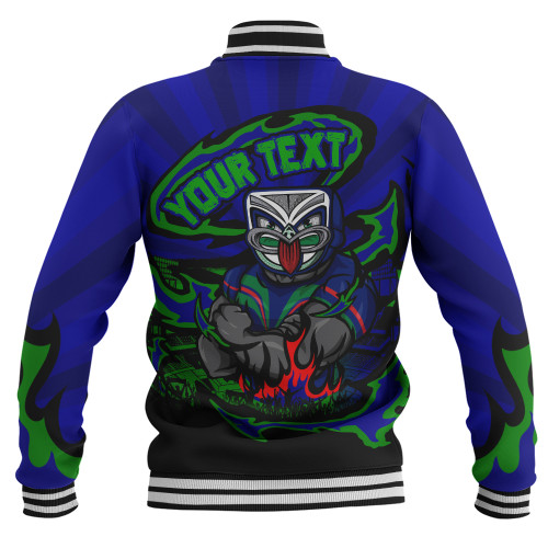 New Zealand Warriors Baseball Jacket Premiership Series Sports Gear