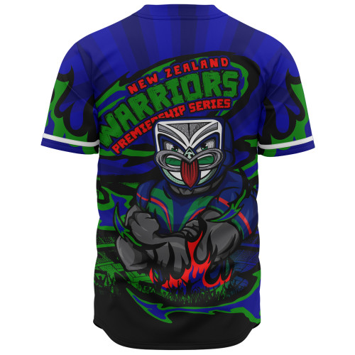 New Zealand Warriors Baseball Shirt Premiership Series Sports Gear New Zealand Warriors Baseball Shirt Premiership Series Sports Gear