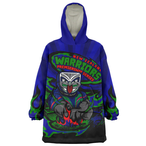New Zealand Warriors Snug Hoodie Premiership Series Sports Gear