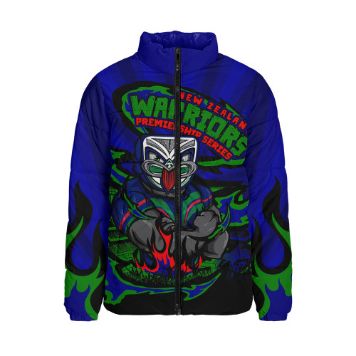 New Zealand Warriors Padded Jacket Premiership Series Sports Gear