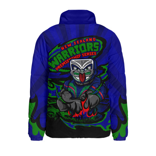 New Zealand Warriors Padded Jacket Premiership Series Sports Gear