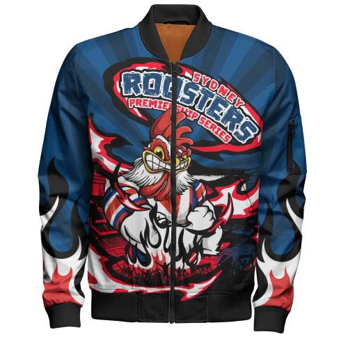 Sydney Roosters Bomber Jacket Premiership Series Sports Gear