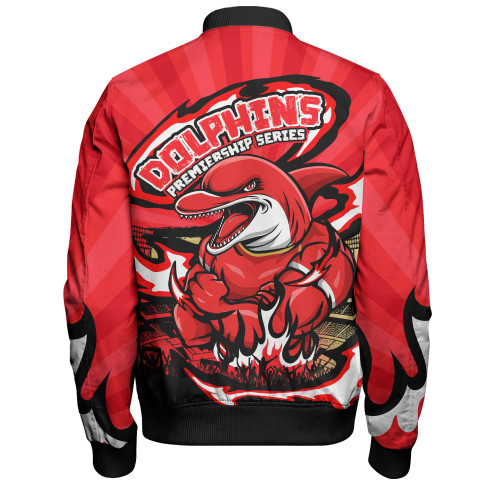 Redcliffe Dolphins Bomber Jacket Premiership Series Sports Gear