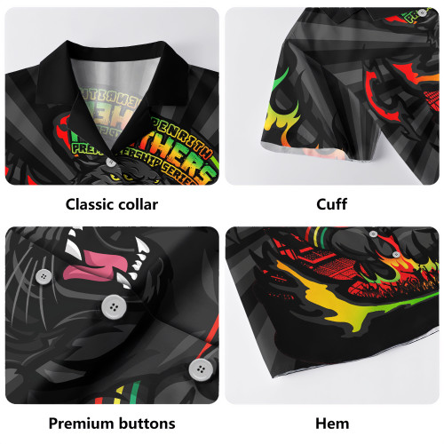 Penrith Panthers Hawaiian Shirt Premiership Series Sports Gear Penrith Panthers Hawaiian Shirt Premiership Series Sports Gear