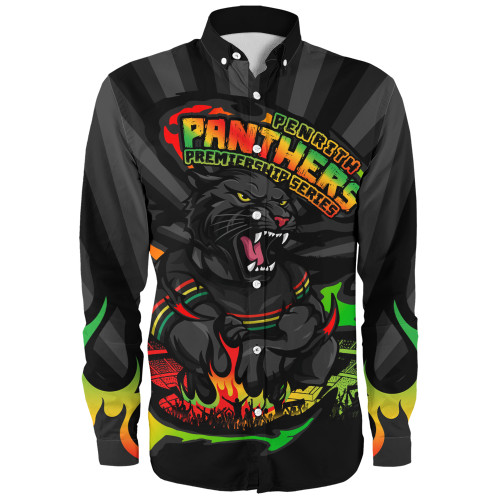 Penrith Panthers Long Sleeve Shirt Premiership Series Sports Gear Penrith Panthers Long Sleeve Shirt Premiership Series Sports Gear