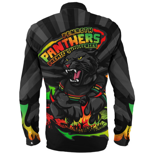 Penrith Panthers Long Sleeve Shirt Premiership Series Sports Gear Penrith Panthers Long Sleeve Shirt Premiership Series Sports Gear