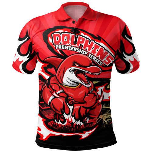 Redcliffe Dolphins Polo Shirt Premiership Series Sports Gear Redcliffe Dolphins Polo Shirt Premiership Series Sports Gear