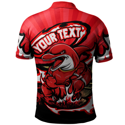 Redcliffe Dolphins Polo Shirt Premiership Series Sports Gear Redcliffe Dolphins Polo Shirt Premiership Series Sports Gear