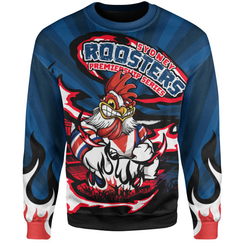 Sydney Roosters Sweatshirt Premiership Series Sports Gear