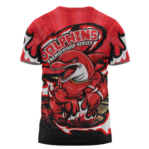 Redcliffe Dolphins T-Shirt Premiership Series Sports Gear