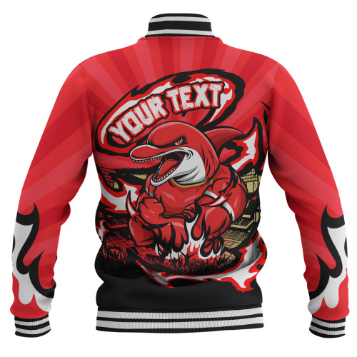 Redcliffe Dolphins Baseball Jacket Premiership Series Sports Gear