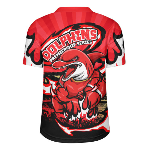 Redcliffe Dolphins Rugby Jersey Premiership Series Sports Gear