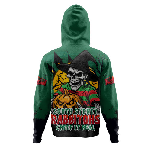 South Sydney Rabbitohs Hoodie Dark Moon Rugby Halloween Battle Edition South Sydney Rabbitohs Hoodie Dark Moon Rugby Halloween Battle Edition