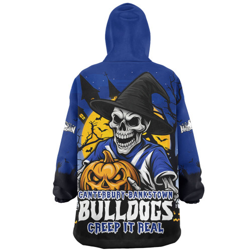 Canterbury-Bankstown Bulldogs Snug Hoodie Dark Moon Rugby Halloween Battle Edition Canterbury-Bankstown Bulldogs Snug Hoodie Dark Moon Rugby Halloween Battle Edition