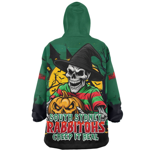 South Sydney Rabbitohs Snug Hoodie Dark Moon Rugby Halloween Battle Edition South Sydney Rabbitohs Snug Hoodie Dark Moon Rugby Halloween Battle Edition