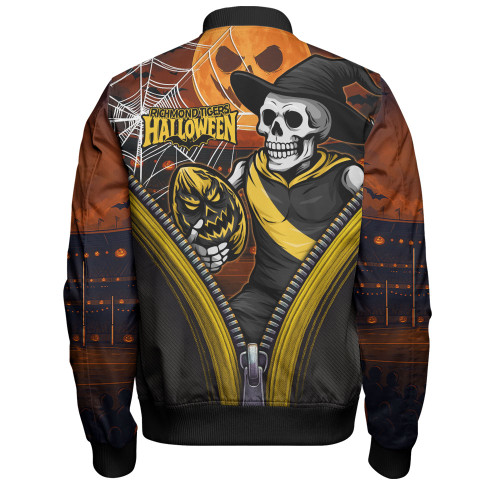 Richmond Bomber Jacket Halloween Night Reaper Zipper