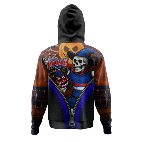 Western Bulldogs Hoodie Halloween Night Reaper Zipper Western Bulldogs Hoodie Halloween Night Reaper Zipper