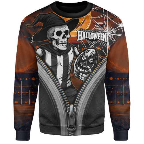 Collingwood Sweatshirt Halloween Night Reaper Zipper