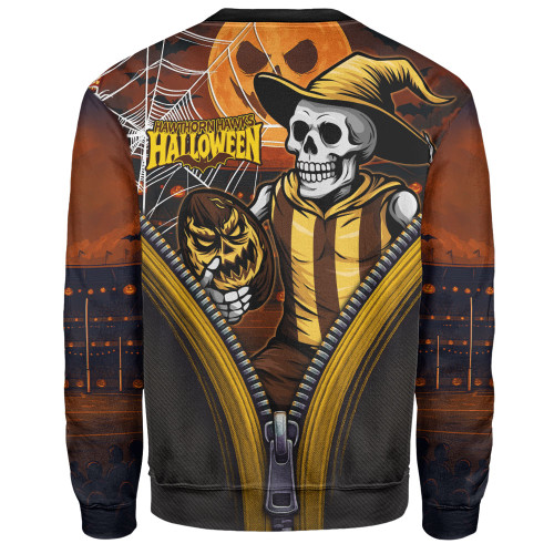 Hawthorn Sweatshirt Halloween Night Reaper Zipper