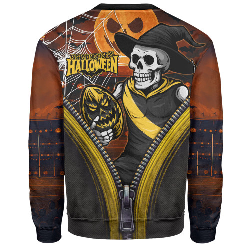 Richmond Sweatshirt Halloween Night Reaper Zipper Richmond Sweatshirt Halloween Night Reaper Zipper