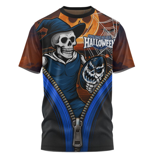 Carlton T-Shirt Halloween Night Reaper Zipper Carlton T-Shirt Halloween Night Reaper Zipper