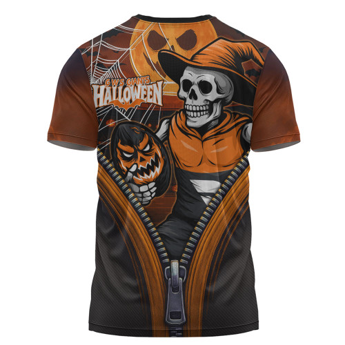 GWS GIANTS T-Shirt Halloween Night Reaper Zipper GWS GIANTS T-Shirt Halloween Night Reaper Zipper