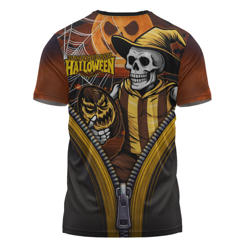 Hawthorn T-Shirt Halloween Night Reaper Zipper Hawthorn T-Shirt Halloween Night Reaper Zipper