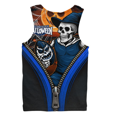 Carlton Men Singlet Halloween Night Reaper Zipper Carlton Men Singlet Halloween Night Reaper Zipper