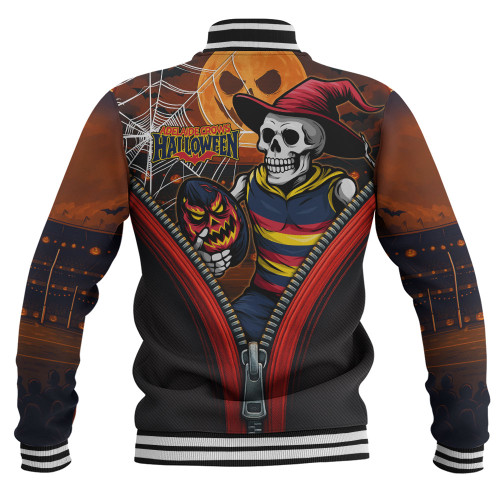 Adelaide Crows Baseball Jacket Halloween Night Reaper Zipper