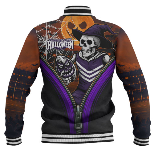 Fremantle Baseball Jacket Halloween Night Reaper Zipper
