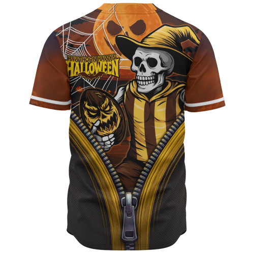 Hawthorn Baseball Shirt Halloween Night Reaper Zipper