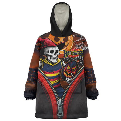 Adelaide Crows Snug Hoodie Halloween Night Reaper Zipper