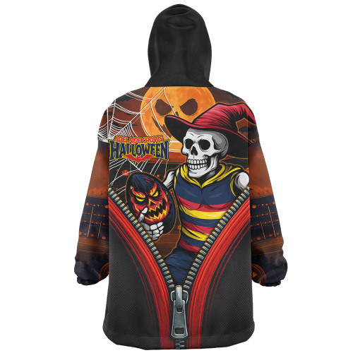Adelaide Crows Snug Hoodie Halloween Night Reaper Zipper Adelaide Crows Snug Hoodie Halloween Night Reaper Zipper