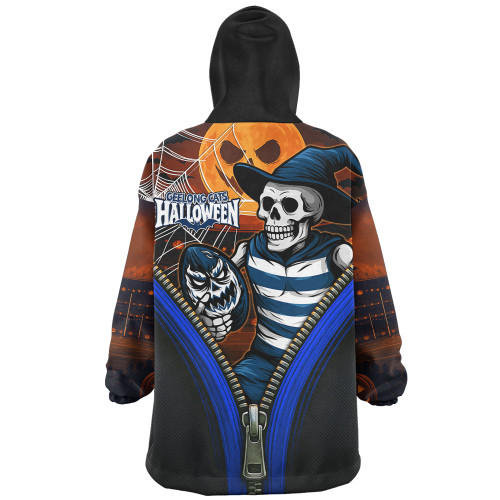 Geelong Cats Snug Hoodie Halloween Night Reaper Zipper Geelong Cats Snug Hoodie Halloween Night Reaper Zipper