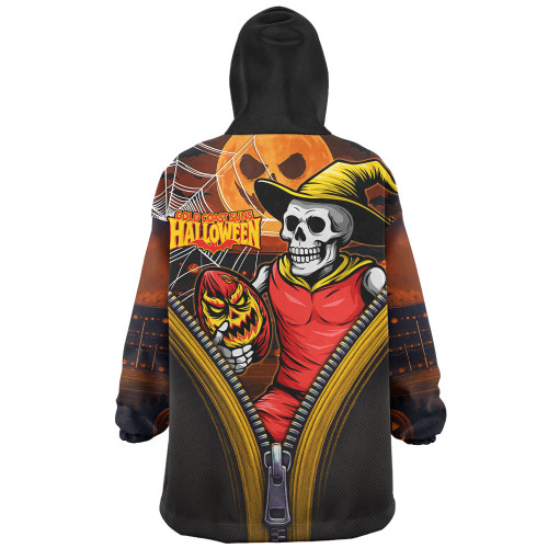 Gold Coast SUNS Snug Hoodie Halloween Night Reaper Zipper Gold Coast SUNS Snug Hoodie Halloween Night Reaper Zipper