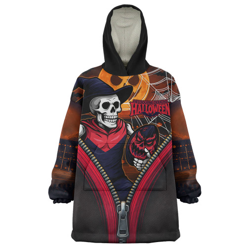 Melbourne Snug Hoodie Halloween Night Reaper Zipper