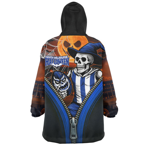 North Melbourne Snug Hoodie Halloween Night Reaper Zipper North Melbourne Snug Hoodie Halloween Night Reaper Zipper