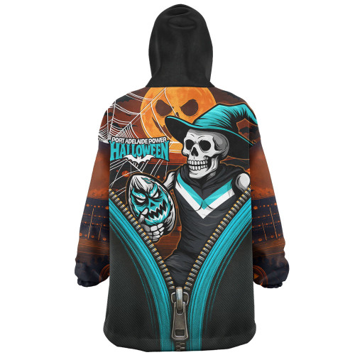 Port Adelaide Snug Hoodie Halloween Night Reaper Zipper