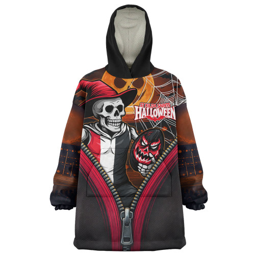 St Kilda Snug Hoodie Halloween Night Reaper Zipper St Kilda Snug Hoodie Halloween Night Reaper Zipper