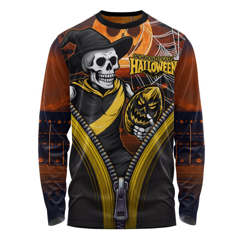 Richmond Long Sleeve T-shirt Halloween Night Reaper Zipper Richmond Long Sleeve T-shirt Halloween Night Reaper Zipper
