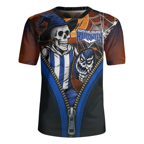 North Melbourne Rugby Jersey Halloween Night Reaper Zipper North Melbourne Rugby Jersey Halloween Night Reaper Zipper