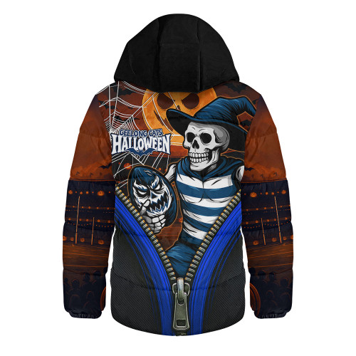 GWS GIANTS Hooded Padded Jacket Halloween Night Reaper Zipper GWS GIANTS Hooded Padded Jacket Halloween Night Reaper Zipper