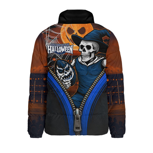 Carlton Padded Jacket Halloween Night Reaper Zipper Carlton Padded Jacket Halloween Night Reaper Zipper