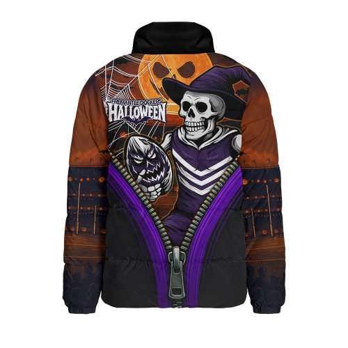 Fremantle Padded Jacket Halloween Night Reaper Zipper Fremantle Padded Jacket Halloween Night Reaper Zipper