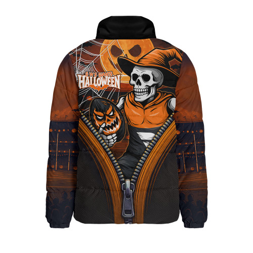 GWS GIANTS Padded Jacket Halloween Night Reaper Zipper GWS GIANTS Padded Jacket Halloween Night Reaper Zipper