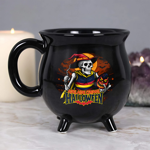 Adelaide Crows Cauldron Mug Skeleton Of The Shadows