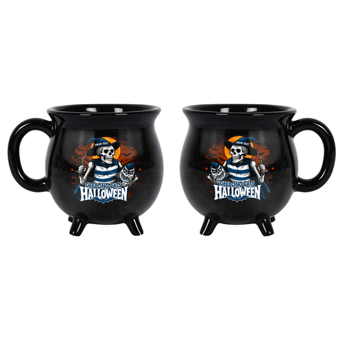 Geelong Cats Cauldron Mug Skeleton Of The Shadows