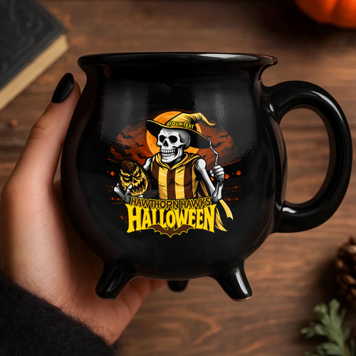 Hawthorn Cauldron Mug Skeleton Of The Shadows
