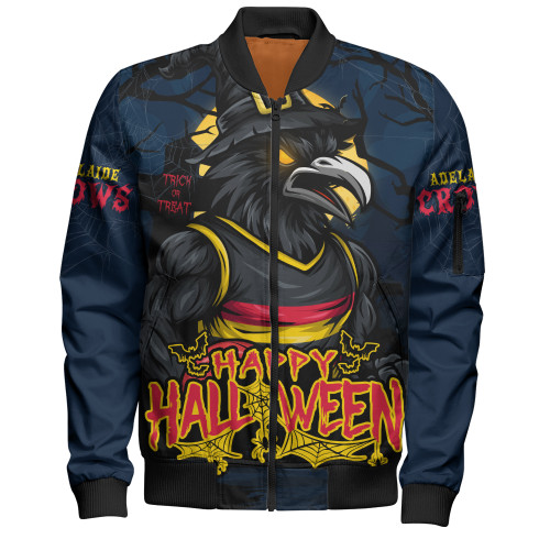 Adelaide Crows Bomber Jacket Full Moon Fever Halloween Supporter